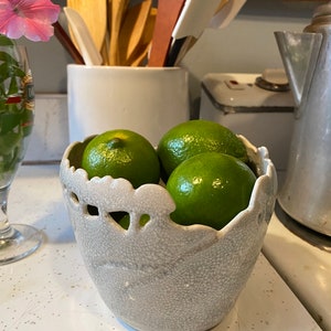 Hand-carved Porcelain Bowl