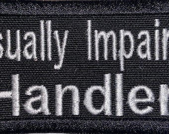 Service Dog "Visually Impaired Handler" Patch