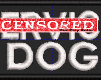 Service Dog Patch