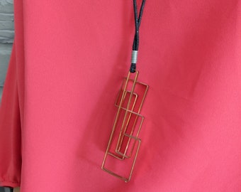 copper pendant necklace