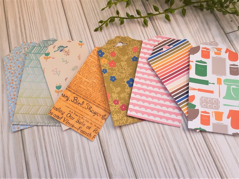 Patterned Gift Tags: Assorted Designs, Set of 24 (2x4") - Etsy