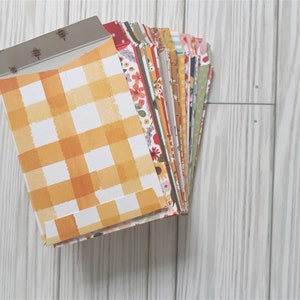 Assorted Pocket Card Envelopes, Flap, Gift Card Holder, Small Notes