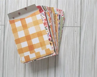 AssortedPocket Card Envelopes, Flap, Gift Card Holder, Small Notes