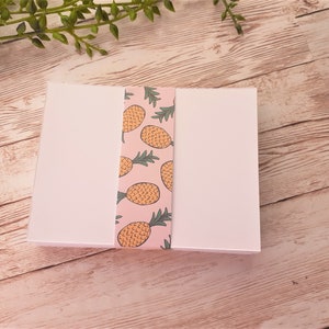 White Flat Card Inserts , 3&quot; x 4&quot;, Set of 50, Blank Cards