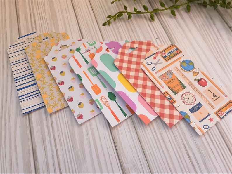 Patterned Gift Tags: Assorted Designs, Set of 24 (2x4") - Etsy