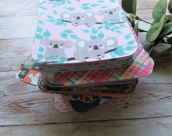 Assorted Plain Journal Cards, Scrapbooking, Card Making, Planner, 3x4, Set of 25