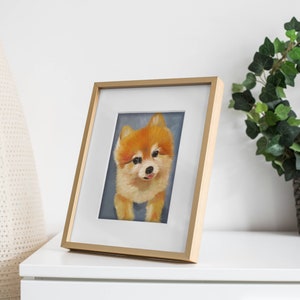 Puppy Print 8x10 | Kiwi the Pomeranian