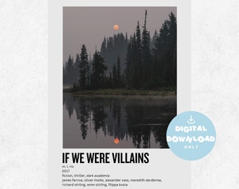 If We Were Villains Aesthetic Poster
