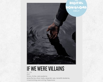 If We Were Villains Movie Poster (Digital Download)