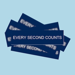 Sticker elke seconde telt: de beer