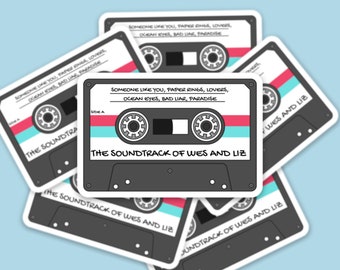 The Soundtrack of Wes & Liz Better Than The Movies Sticker