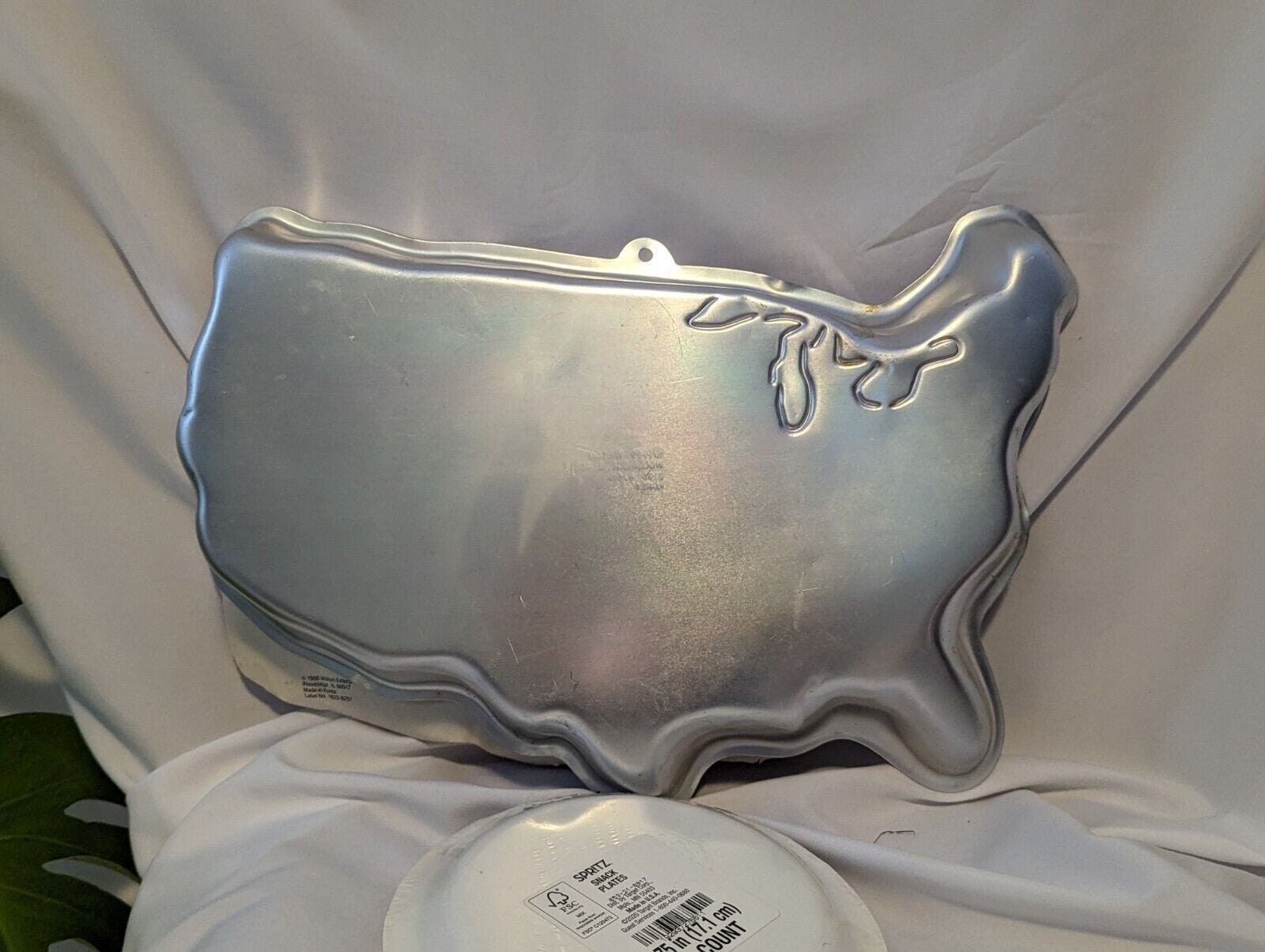 Vintage 1989 Wilton U.S.A. Aluminum Cake Pan 21058251 United Etsy