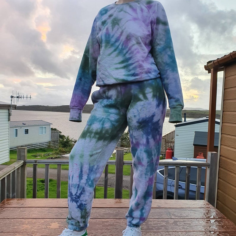 jogger tie dye set