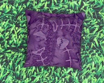 Purple Fish Bones Catnip Pillow