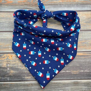 Rocket Pop Patriotic Pet Bandana