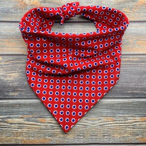 Patriotic Stars Pet Bandana