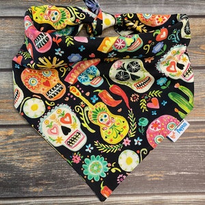 Day of the Dead Pet Bandana
