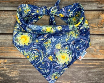 Starry Night Pet Bandana