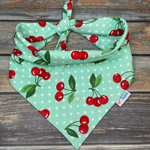 Cherries Pet Bandana