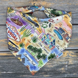 Bandana para mascotas de Las Vegas