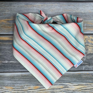 Faded Glory Stripes Pet Bandana