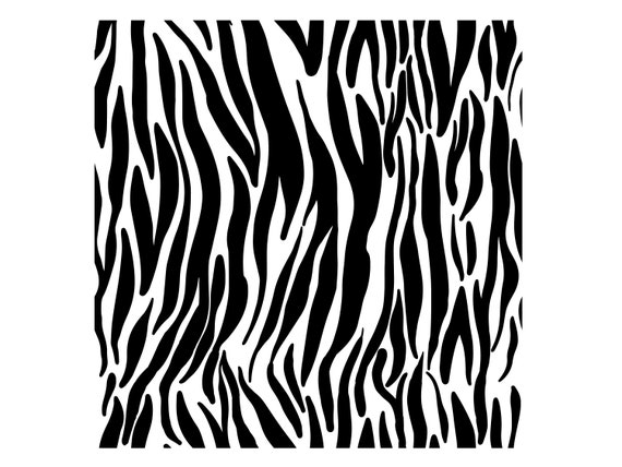 Zebra Print Design File/animal Print Cut File/vector/logo/print