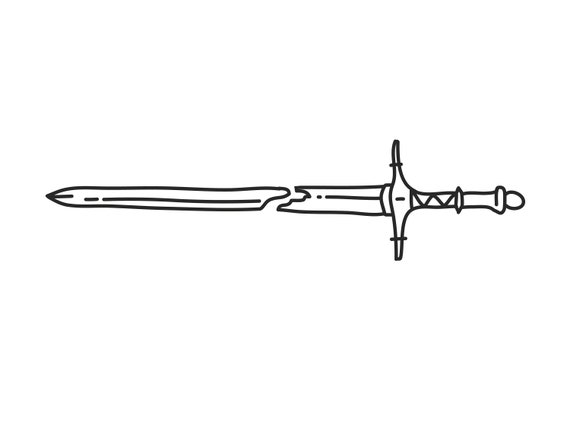 Sword Tattoo Vector Images over 7100