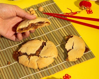 Hotteok Cookie Baking Kit, Korean American inspired baking Kit, Easy baking gift, Asian American