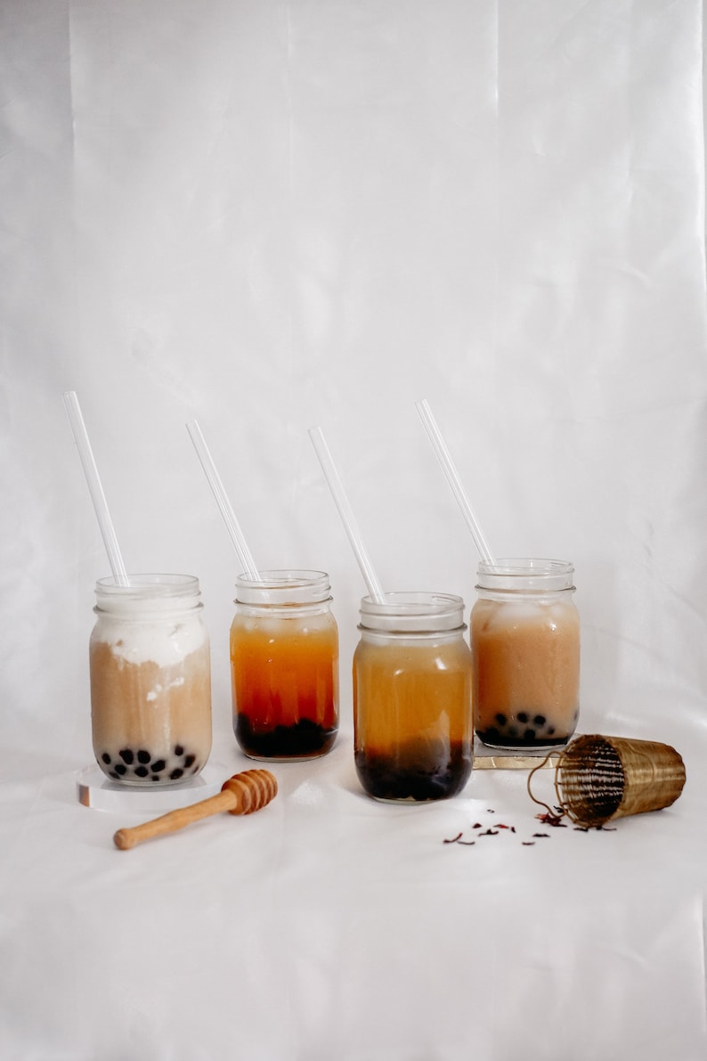 Premium DIY Bubble Tea Kit Boba Kit Brown Sugar Boba Milk Etsy