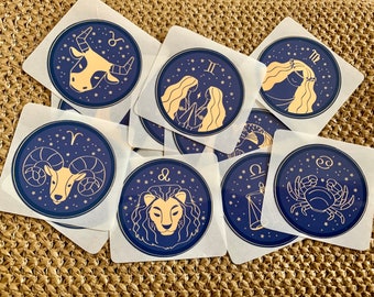 Star Sign, Zodiac - Refrigerator Magnet