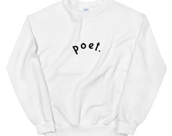poetry sweaters