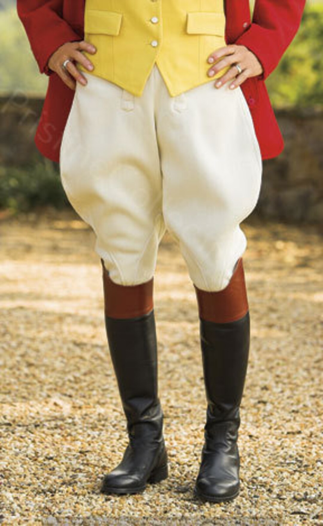 HorseBiz Men's Olive Green Jodhpurs – Cotton/Spandex Horse Riding Pants – Sizes 28 To 40