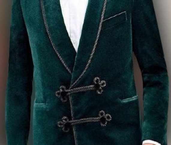 スモーキングジャケット メンズ ダブルブレスト スモーキング