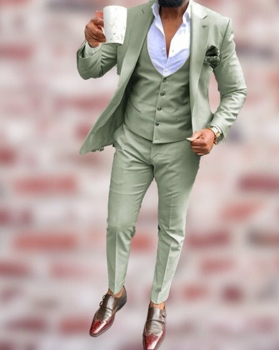 Tuxedo Pant in Sage Tuxedo Pant in Sage
