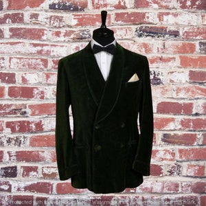 Green Velvet Coats Mens Christmas Party Wear Jackets Double Breasted Green Jackets Dinner Party Wear Groomsmen Jackets Coats Blazers