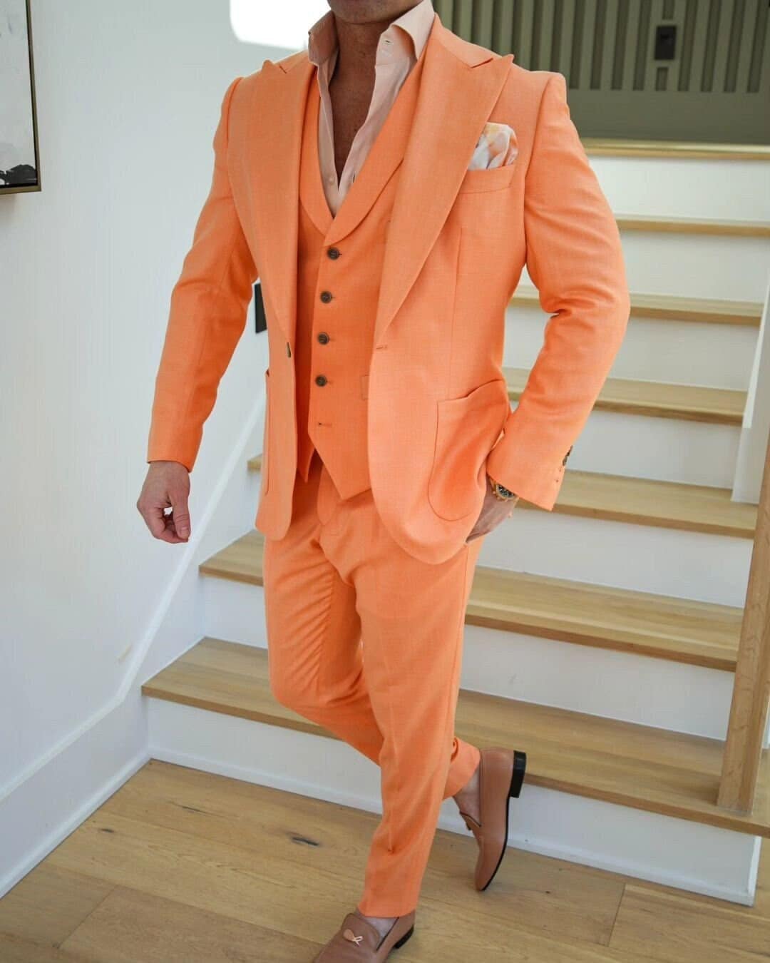 ORANDESIGNE Pantalon Costume Homme Élégant - Coupe Droite Infroissable, Idéal Mariage Et Bureau Printemps/Automne/Hiver
