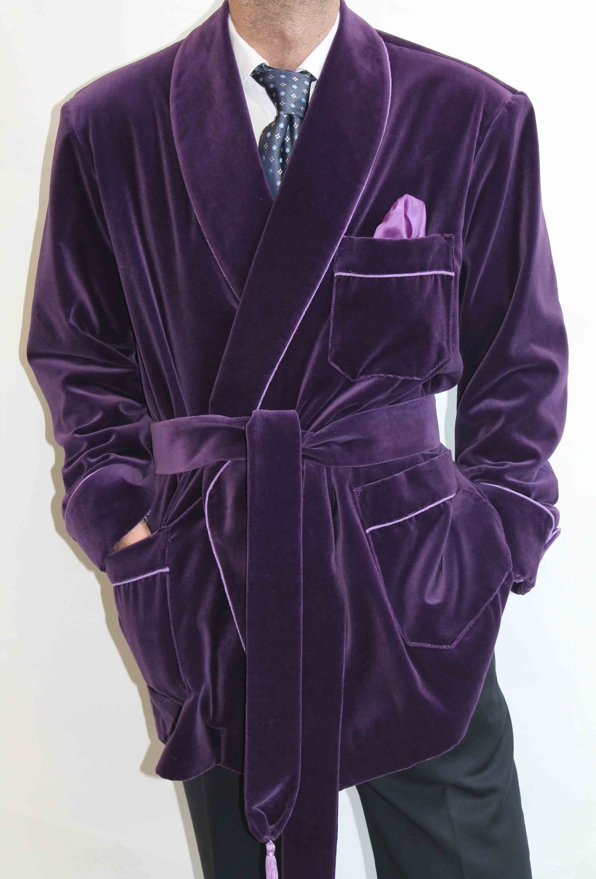 Discover more than 213 purple velvet dressing gown super hot