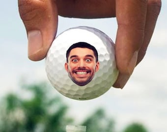 Custom Golf Balls, Golf Gift, Gift for Golfer, Fathers Day Gift, Gift for Husband, Gift for Grandpa, Groomsmen Gift, Best Man Gift, Golfball