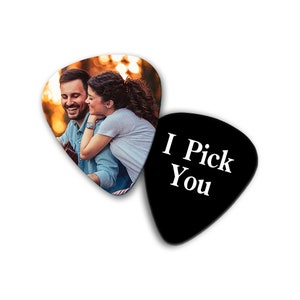 Personalized Guitar Pick, Custom Photo Guitar Pick, Gift for Him Boyfriend Dad Husband image 3