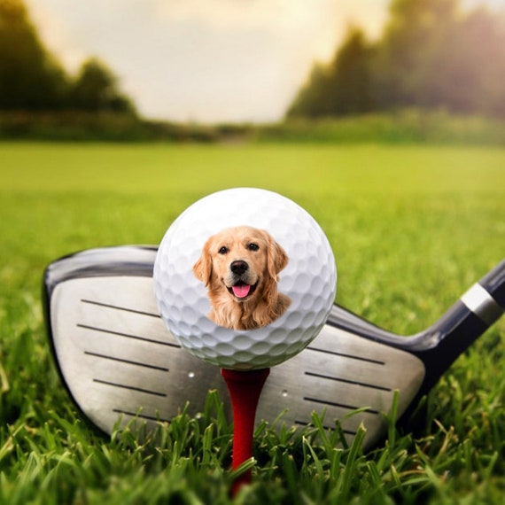Custom Pet Photo Golf Balls Golf Gift Gift for Golfer - Etsy