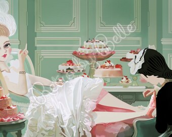 MARIE ANTOINETTE Print Large