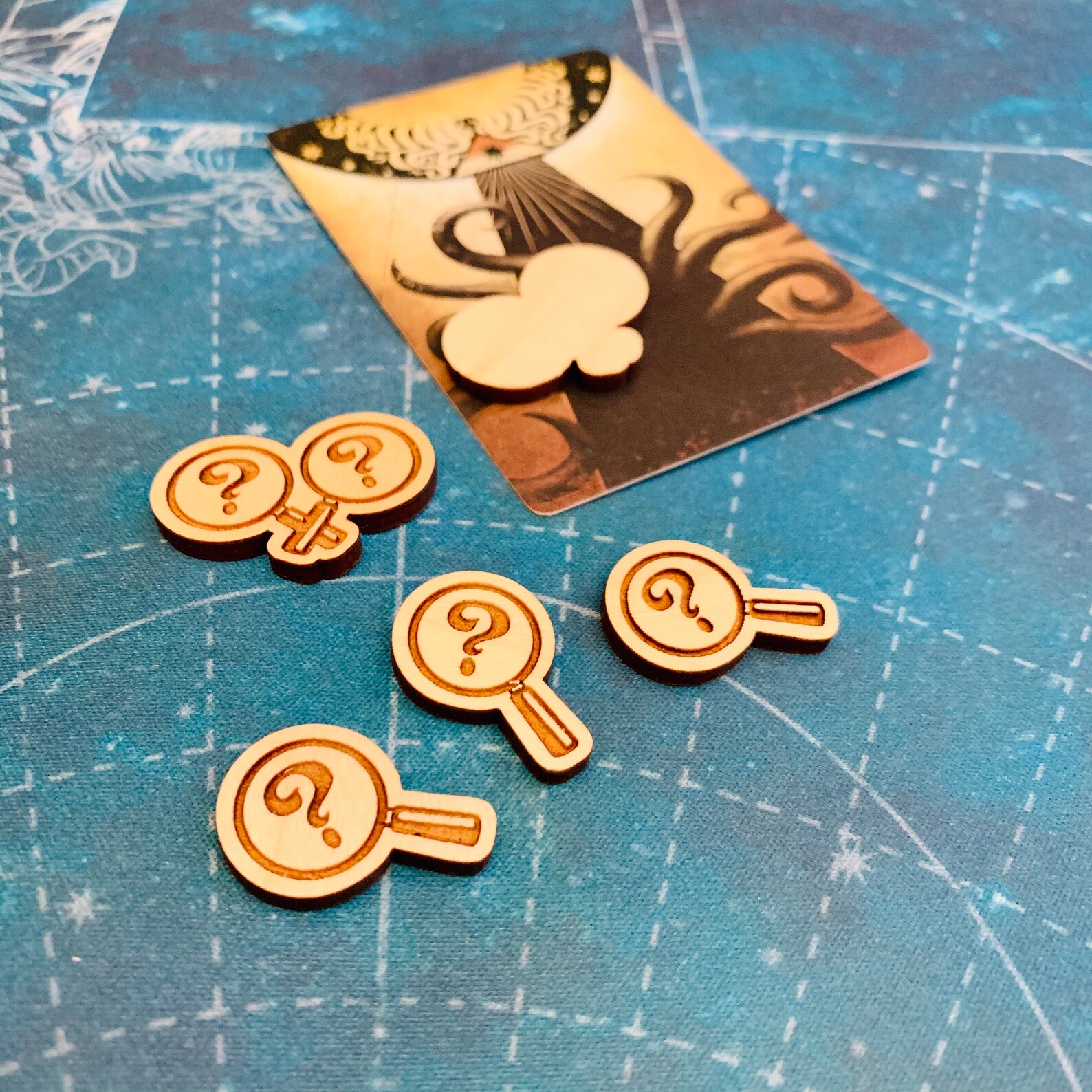 Tabletop Gaming clue Secret Tokens Made for Arkham Etsy Australia