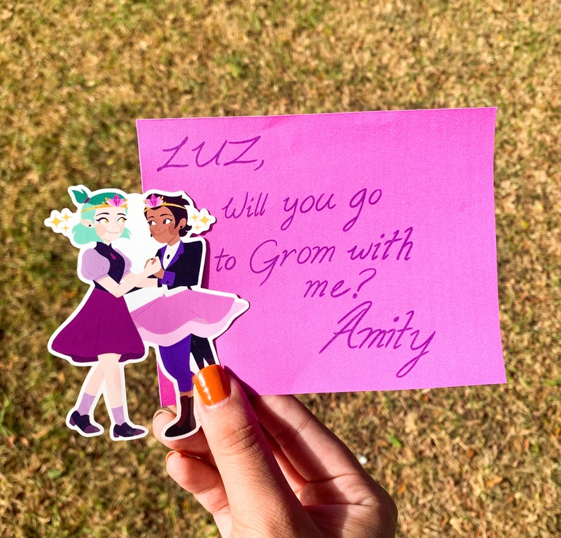 Luz and Amity Grom Dance Sticker 