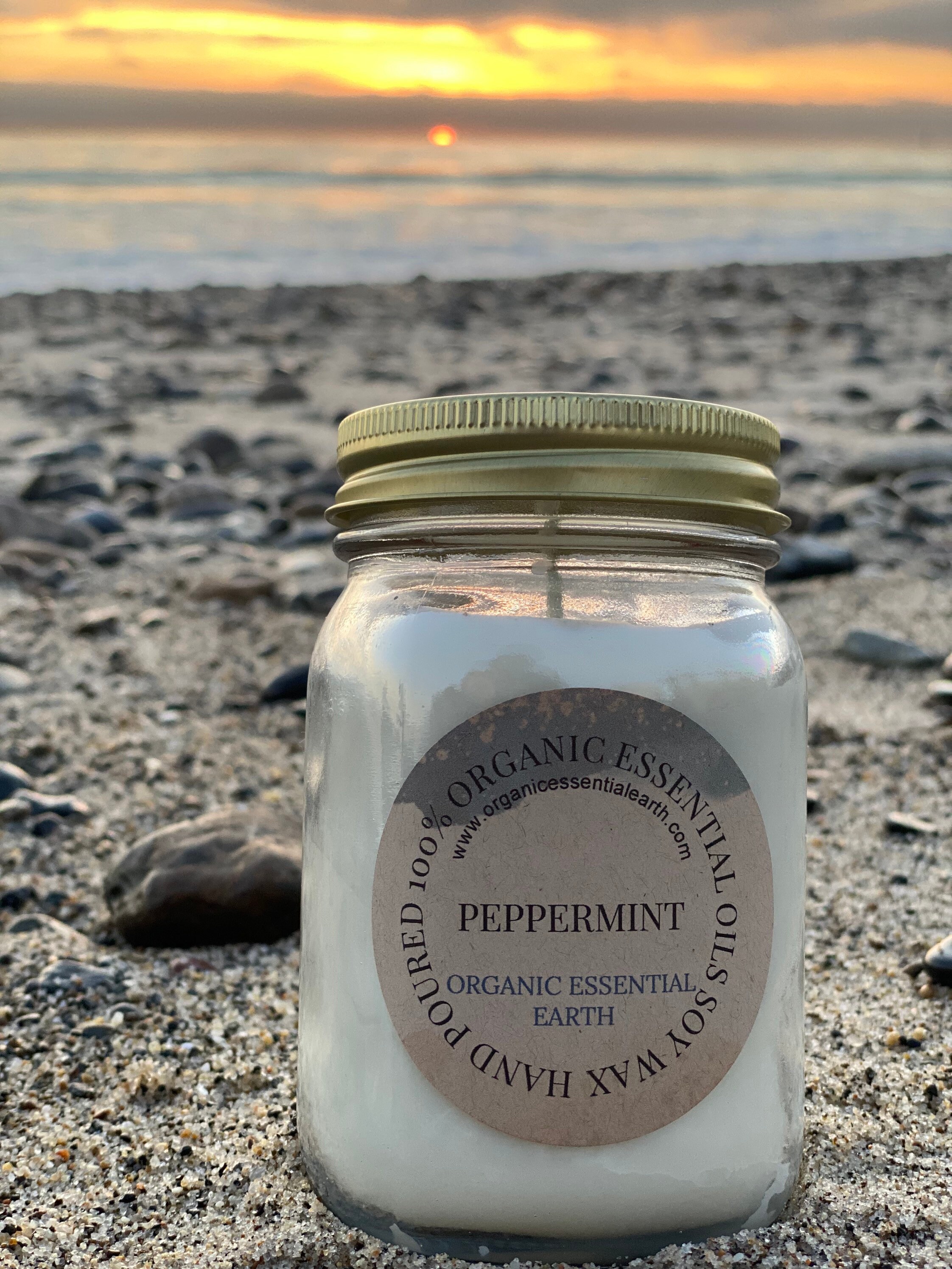 16oz Soy Candle // 16oz Mason Jar Candle // Made by Hand // Etsy