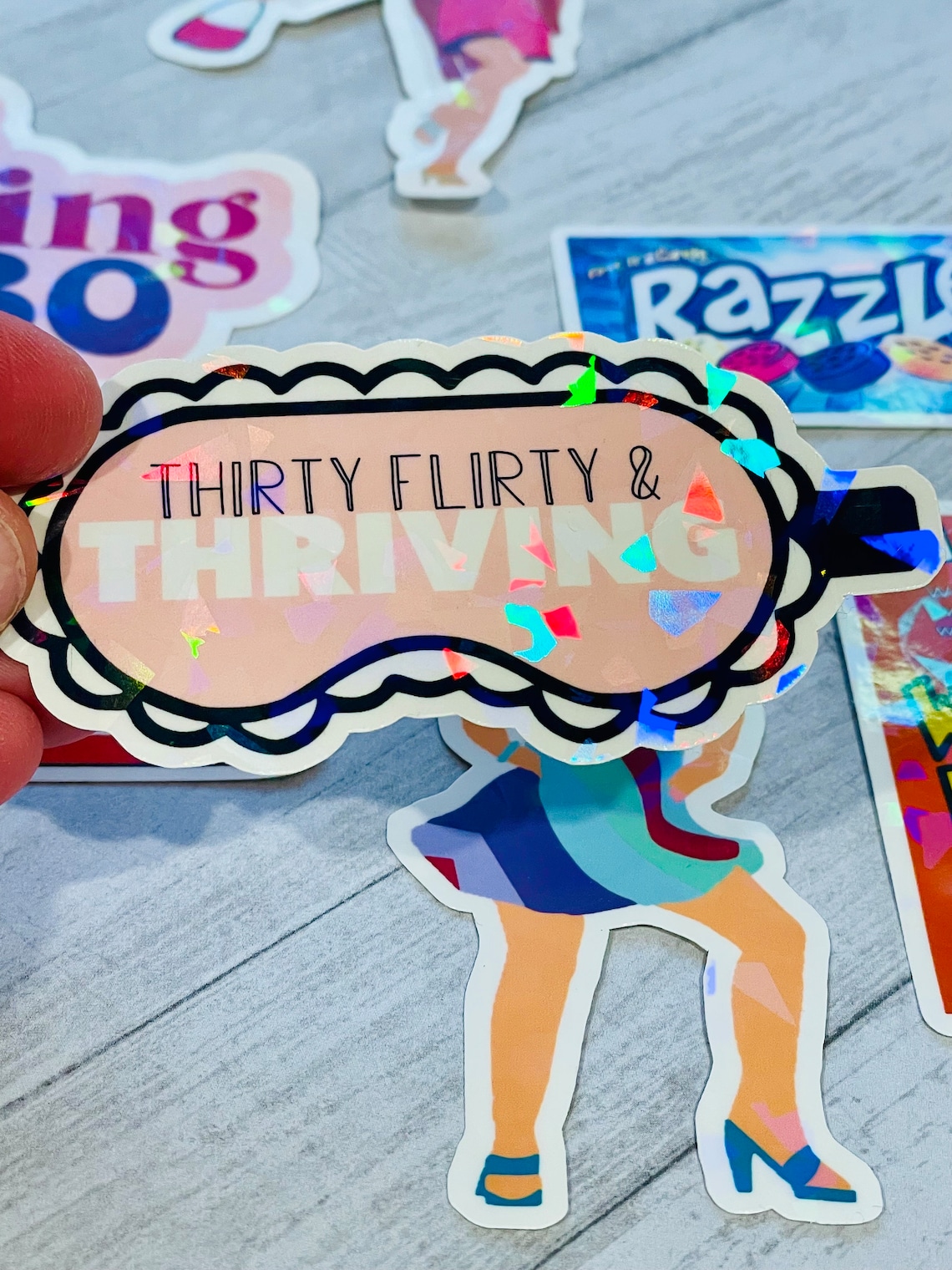 Priority Shipping for 13 Going on 30 Sticker Set | Wishing Dust ...
