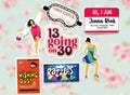 13 Going On 30 Sticker Set | Jenna Rink | Wishing Dust | Razzles | Thirty Flirty & Thriving | Big time magazine editor (Tough B!%*#)