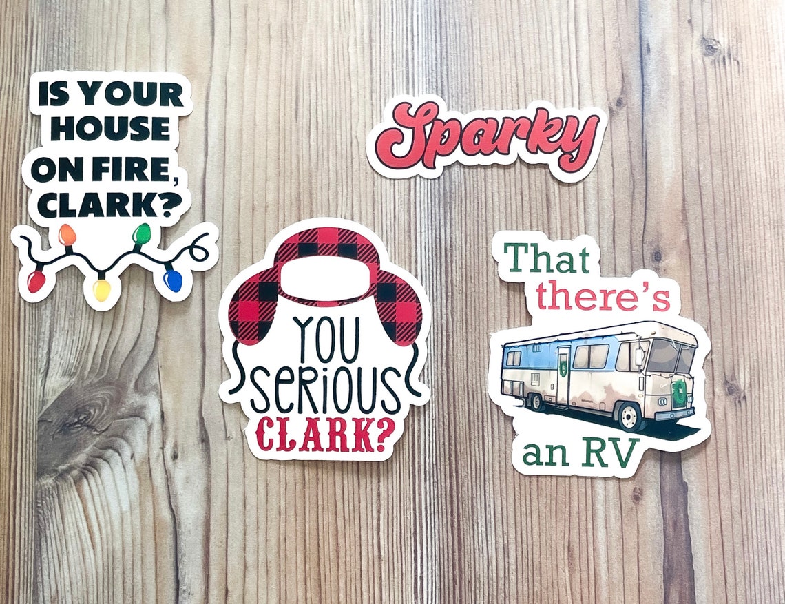 Christmas Vacation Stickers Clark Griswold That Theres an Etsy