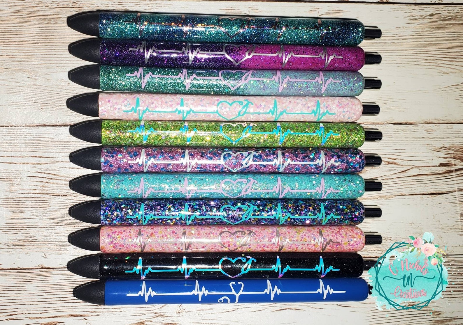 Custom Epoxy Pens Etsy