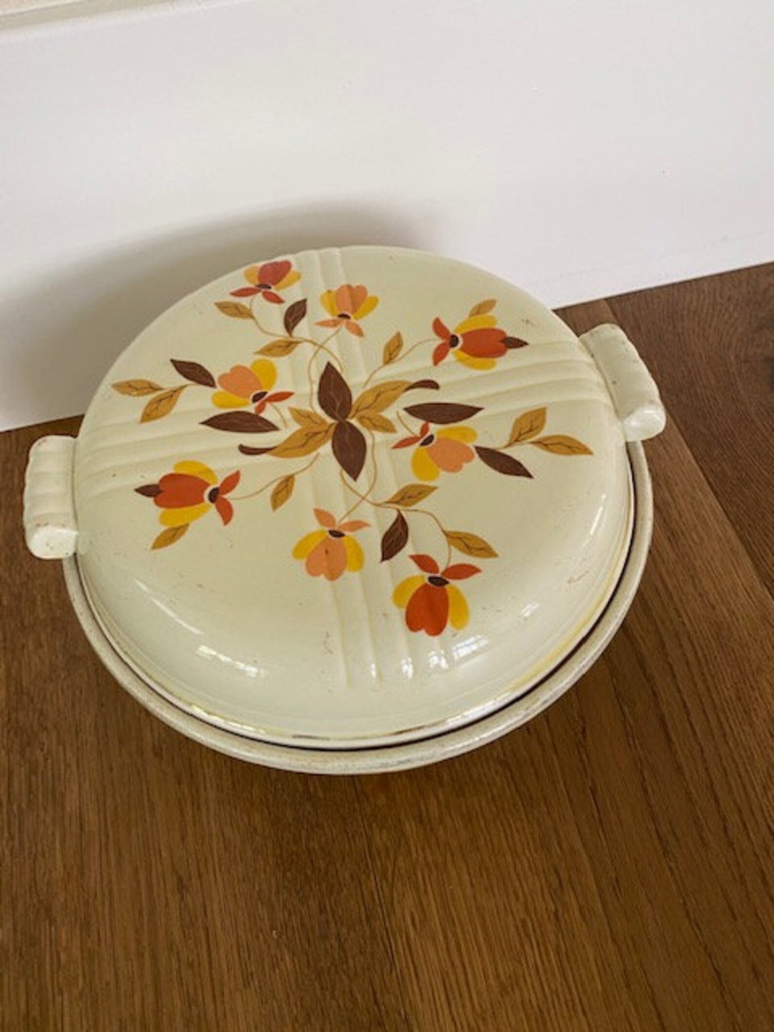 Superior Hall Quality Dinnerware Autumn Leaf 2 Qt Radiance Etsy