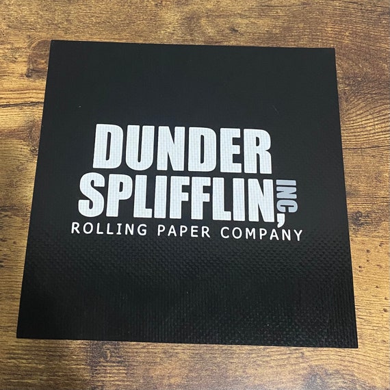 Dunder Splifflin Silicone Dab Mat/pad Gag Gift Office / Mouse Pad Smoking  Accessory 